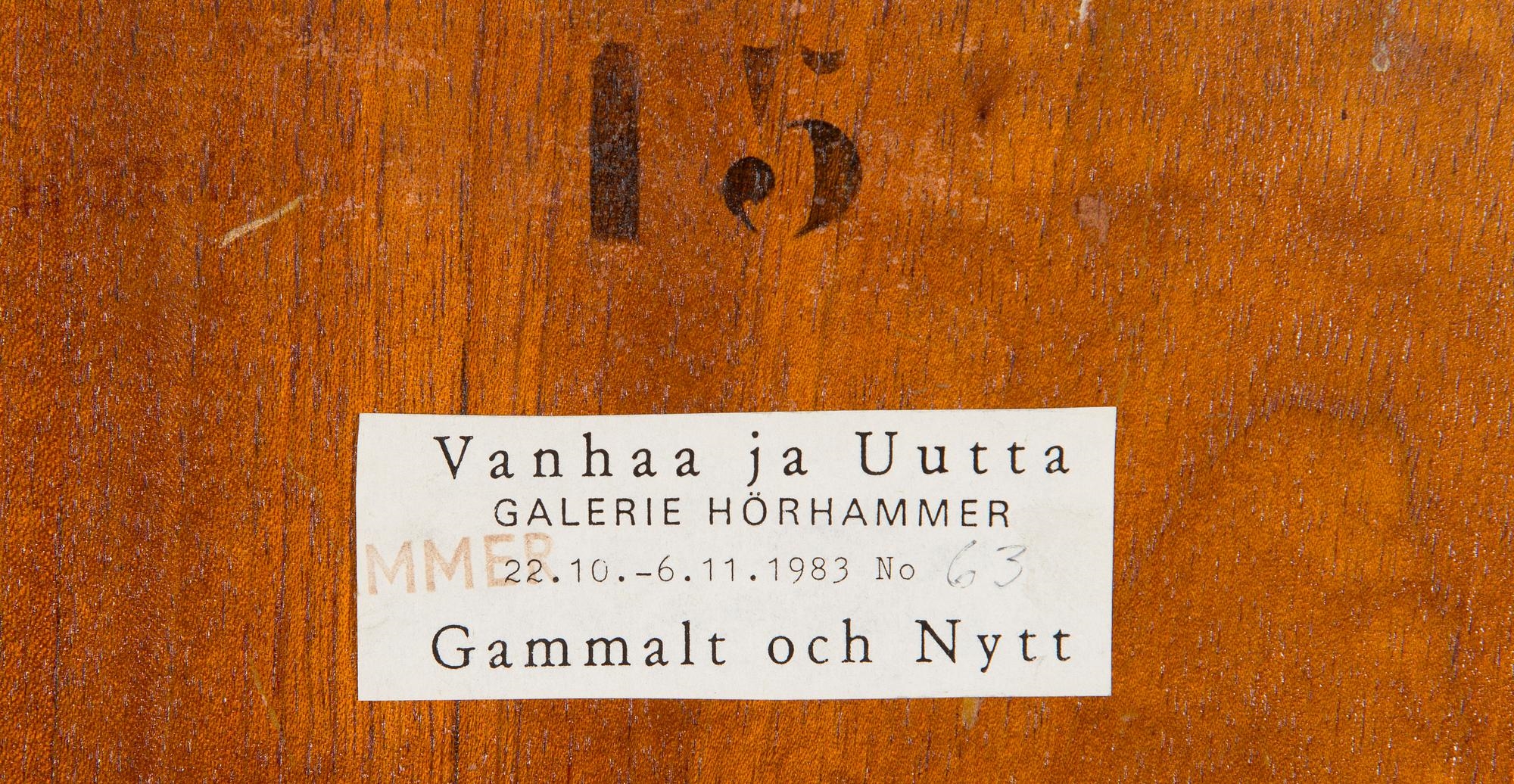 Artwork by Arvid Liljelund, Still Life with Fruits, Made of Oil On Panel