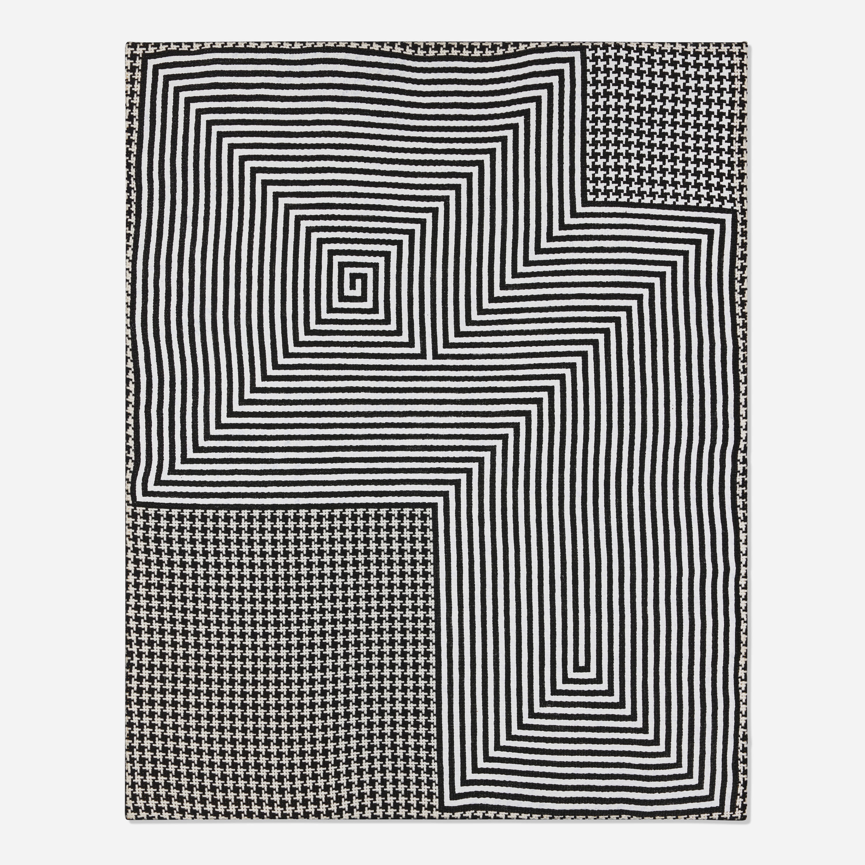 Artwork by Samantha Bittman, Untitled, Made of Acrylic On Handwoven Textile