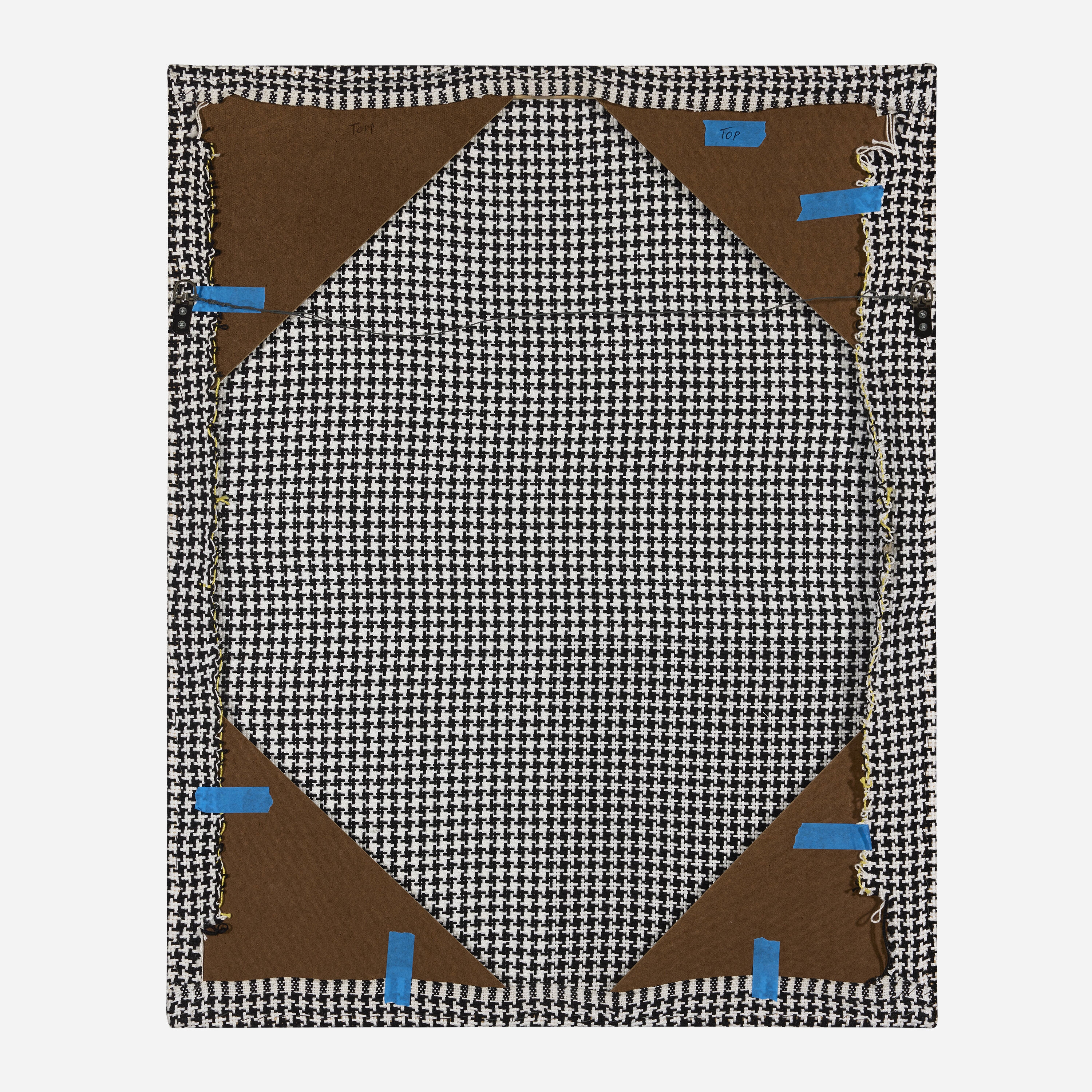 Artwork by Samantha Bittman, Untitled, Made of Acrylic On Handwoven Textile