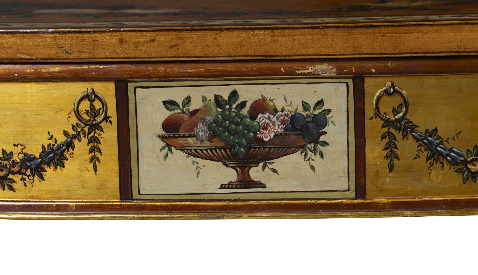 Artwork by George Seddon, A FINE PAIR OF SIDE TABLES, Made of Satinwood