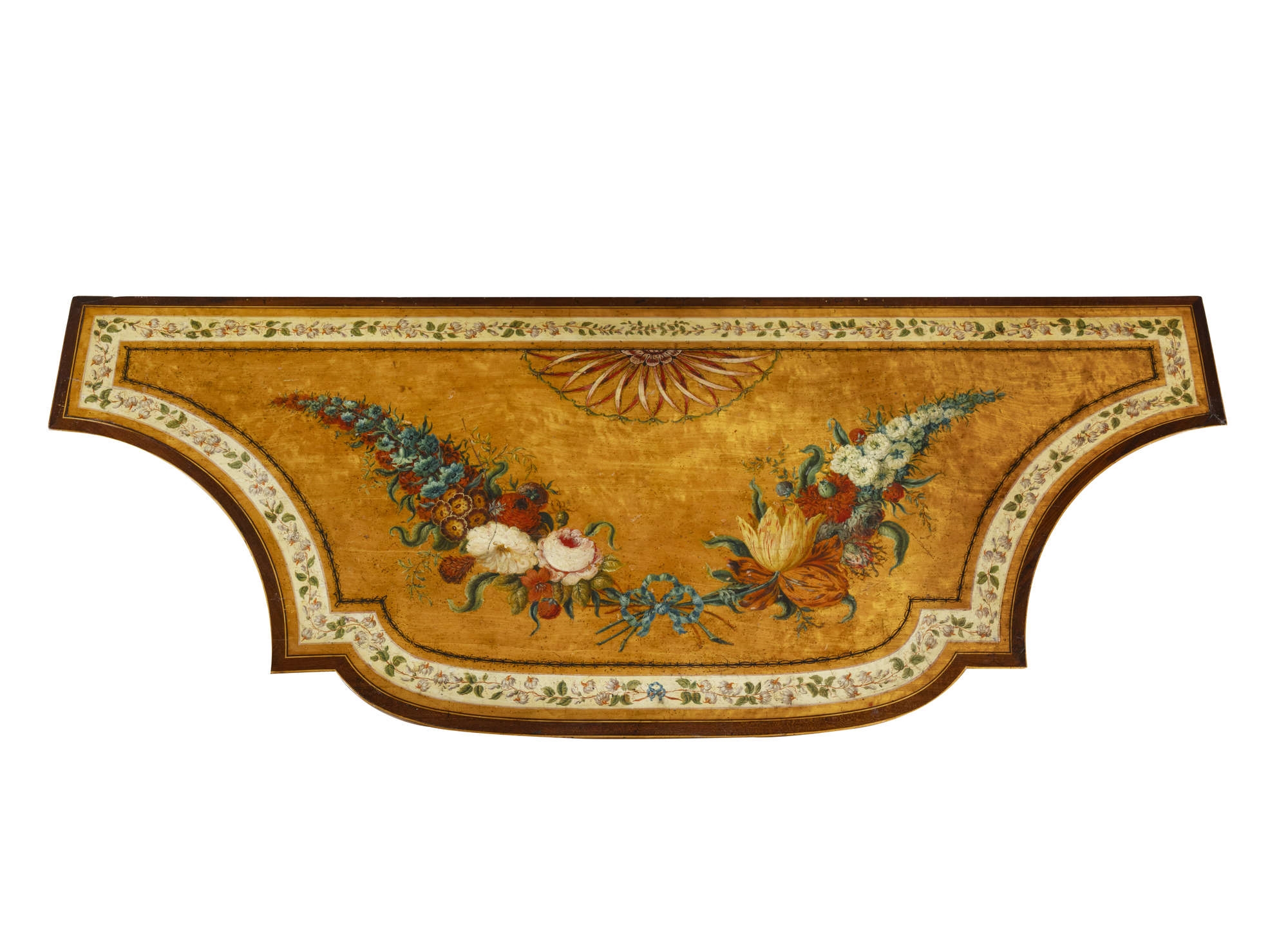 Artwork by George Seddon, A FINE PAIR OF SIDE TABLES, Made of Satinwood