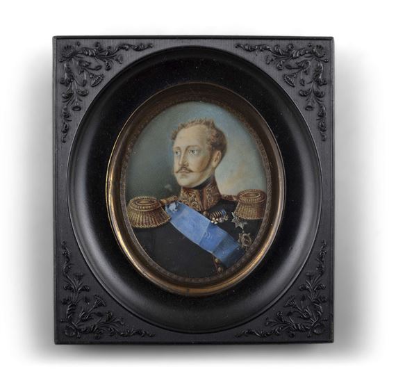 Portrait of Tsar Nicholas I (1796 - 1855) - Ivan Ivanovich Vinberg