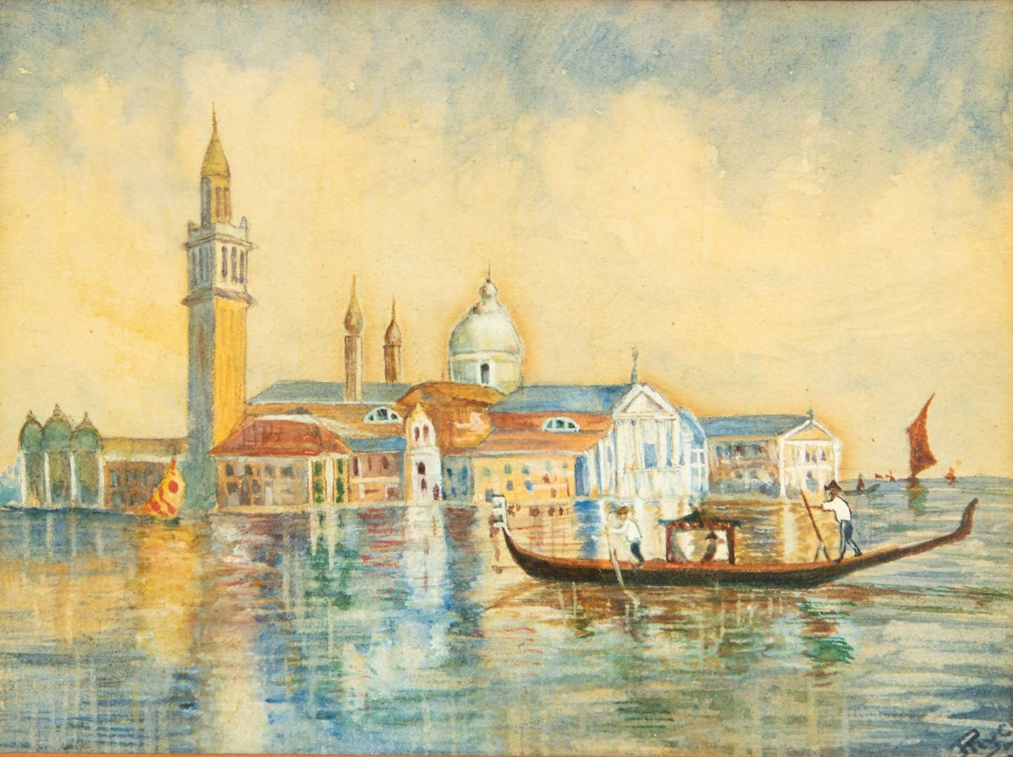 George Willis-Pryce | Gezichten op Venetië | MutualArt