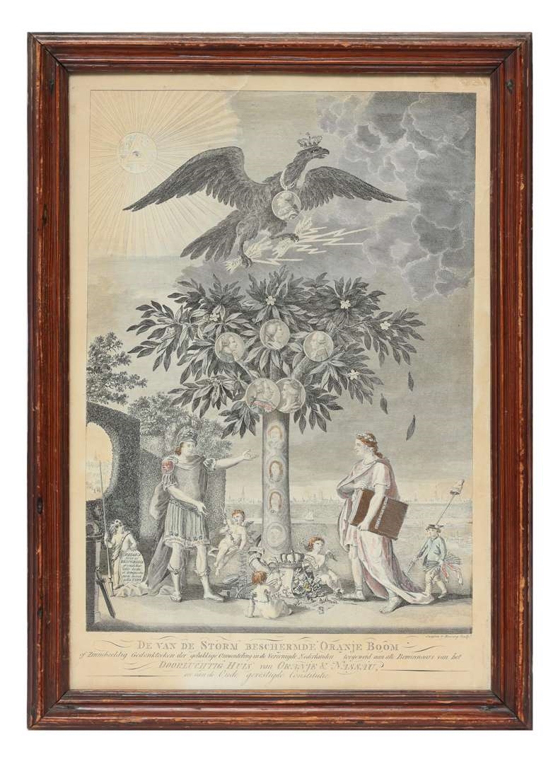 H. Roosing | De van de Storm beschermde Oranje Boom | MutualArt