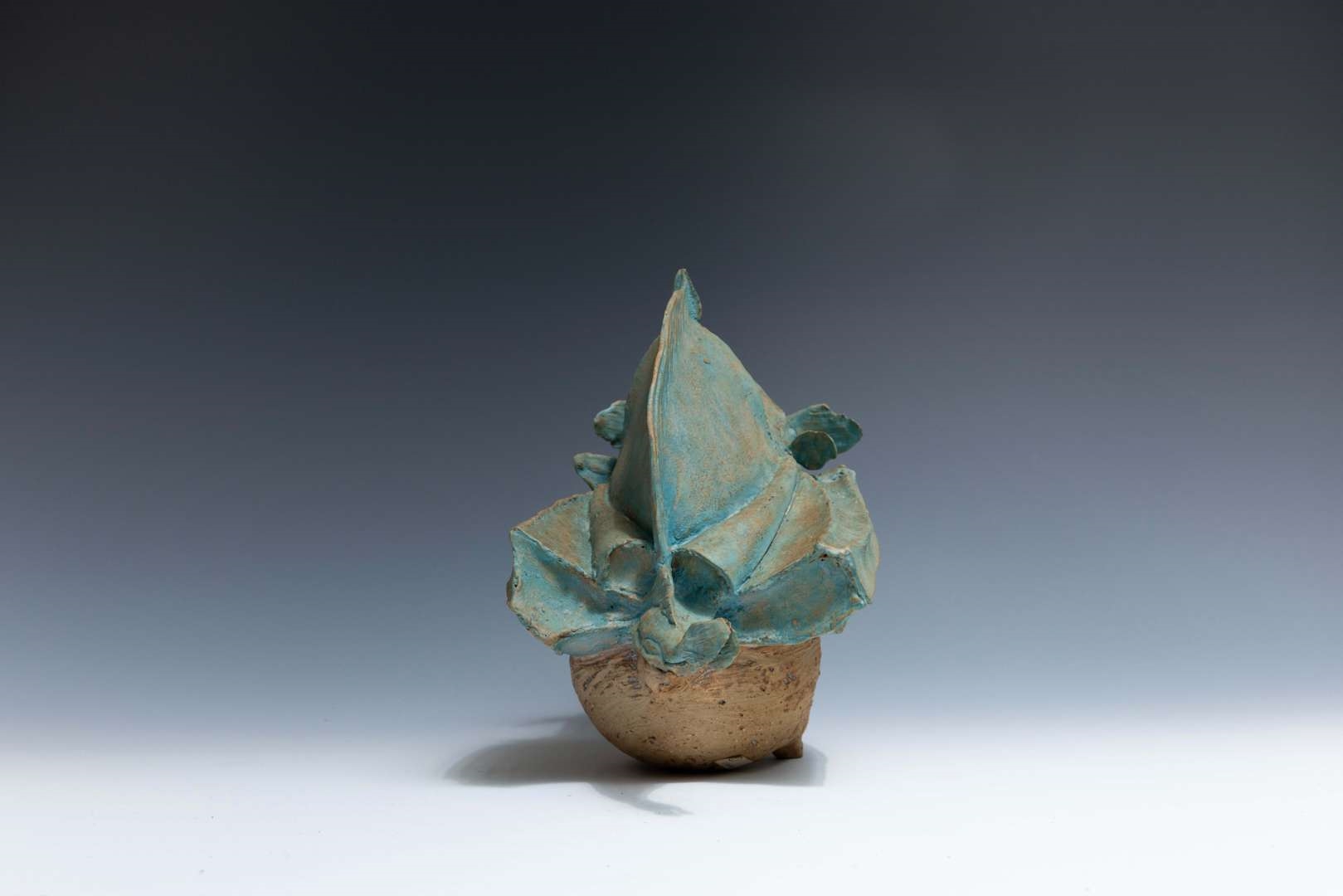 Artwork by Adriana Baarspul, Basiliek, Made of Ceramic