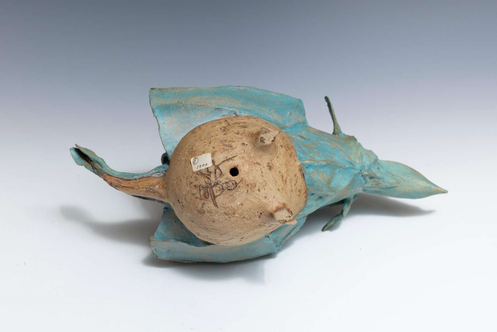 Artwork by Adriana Baarspul, Basiliek, Made of Ceramic