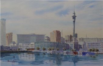 AUCKLAND HARBOUR - Barry Green