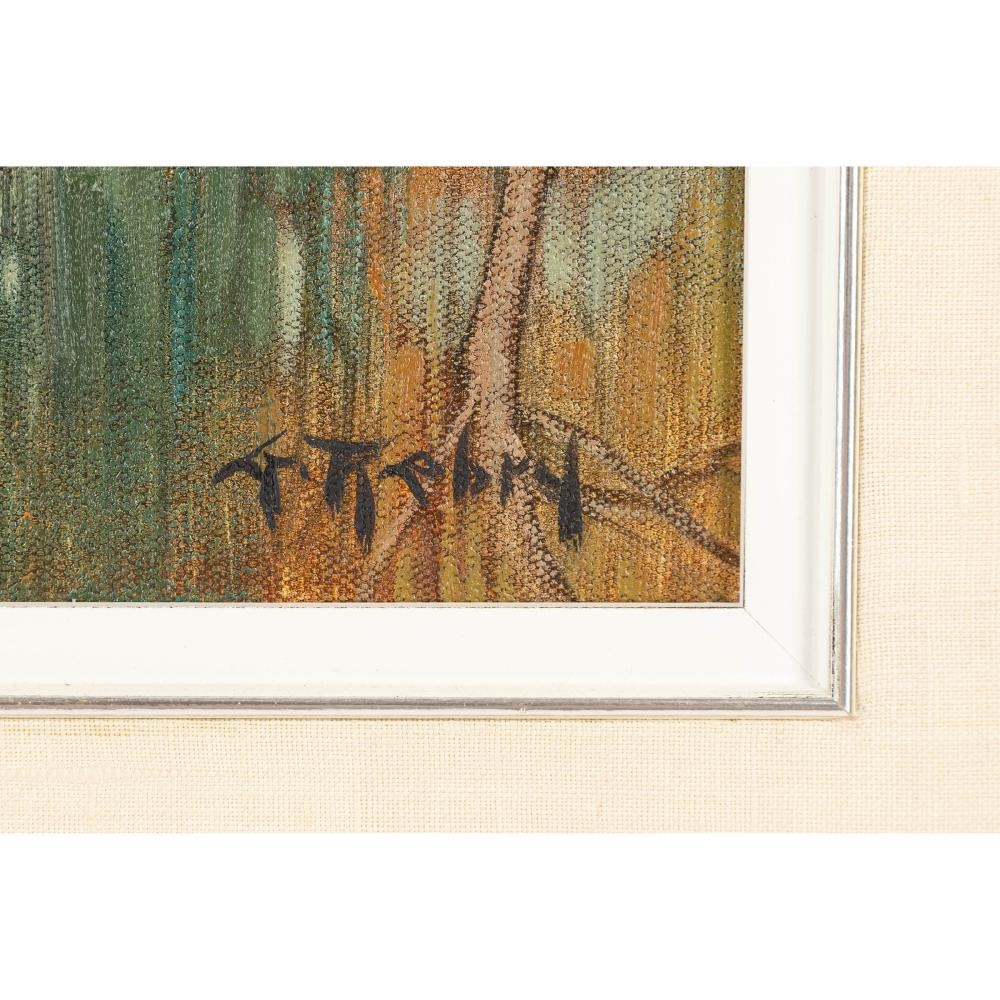 Artwork by Gaston Rebry, COUVERT DE ROSE, Made of Oil On Canvas