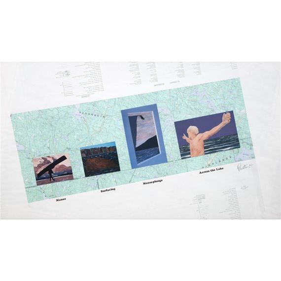 UNTITLED (TOM THOMSON ALGONQUIN PARK by Charles Pachter, 2002