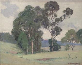 GREY DAY, LONE PINE - Charles Lancaster