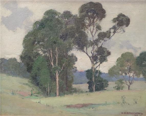 GREY DAY, LONE PINE by Charles Lancaster