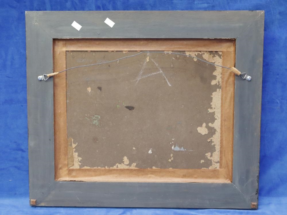 Artwork by Charles Lancaster, GREY DAY, LONE PINE, Made of Oil On Board