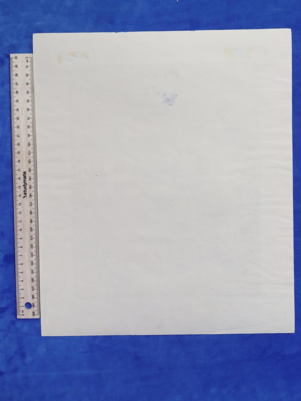 Artwork by Mervyn Napier Waller, THE QUESTING KNIGHT, Made of Lino Cut