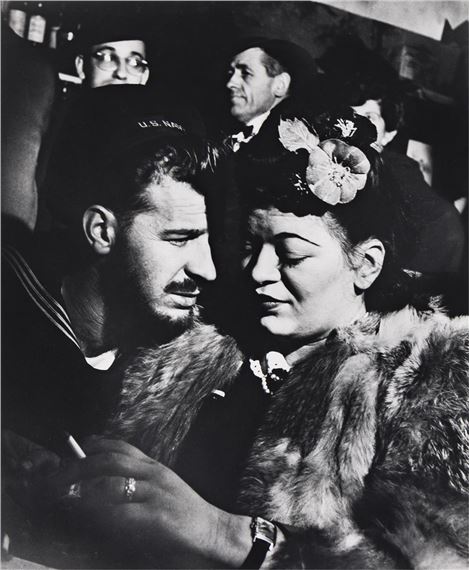 Sailor and Girl - Lisette Model