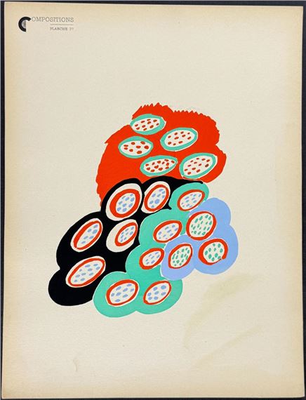 Untitled by Sonia Delaunay, 1930