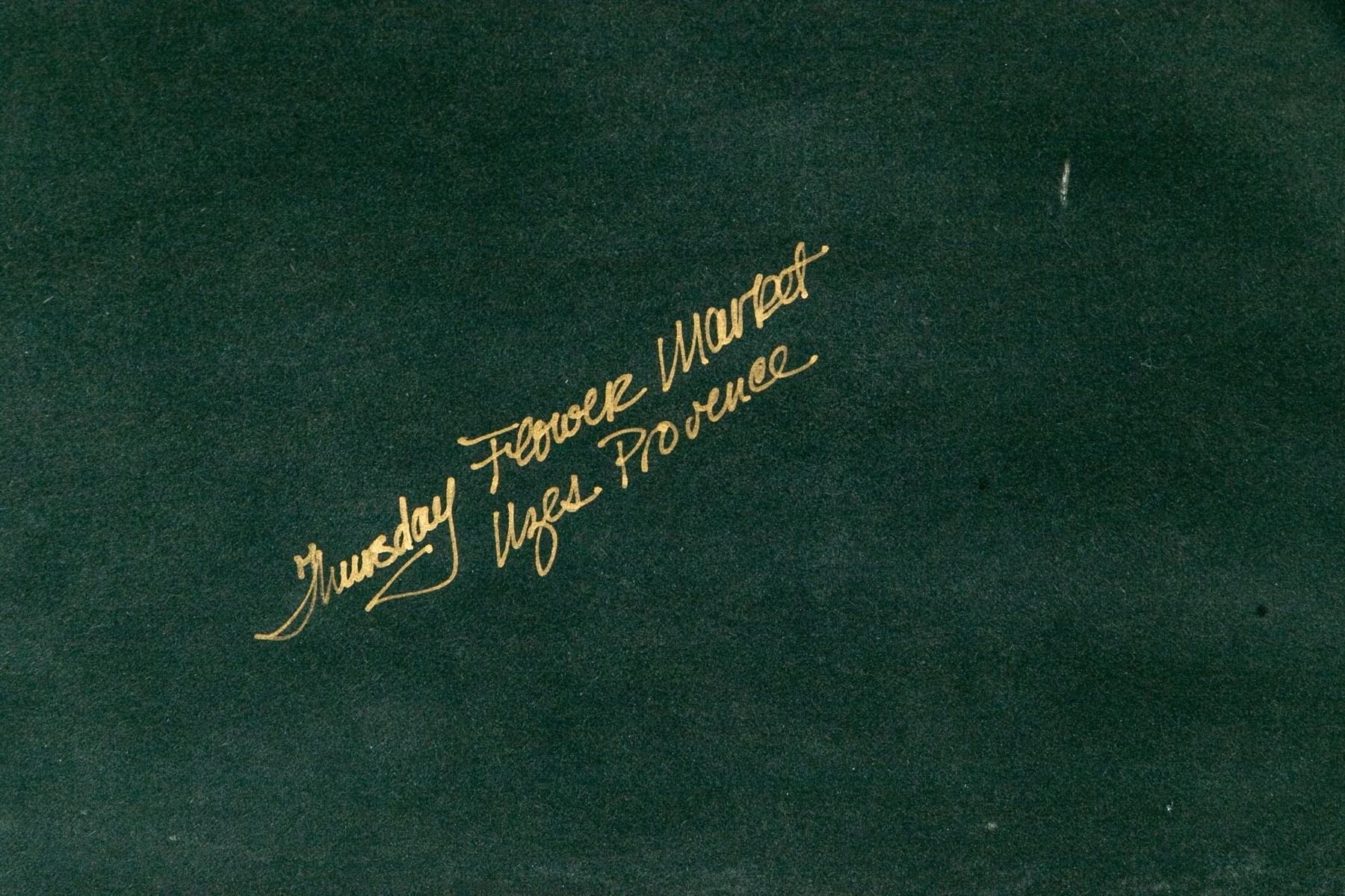 Artwork by Mary Ann Neilson, Thursday Flower Market, Uzes Provence, Made of Watercolor Painting On Paper