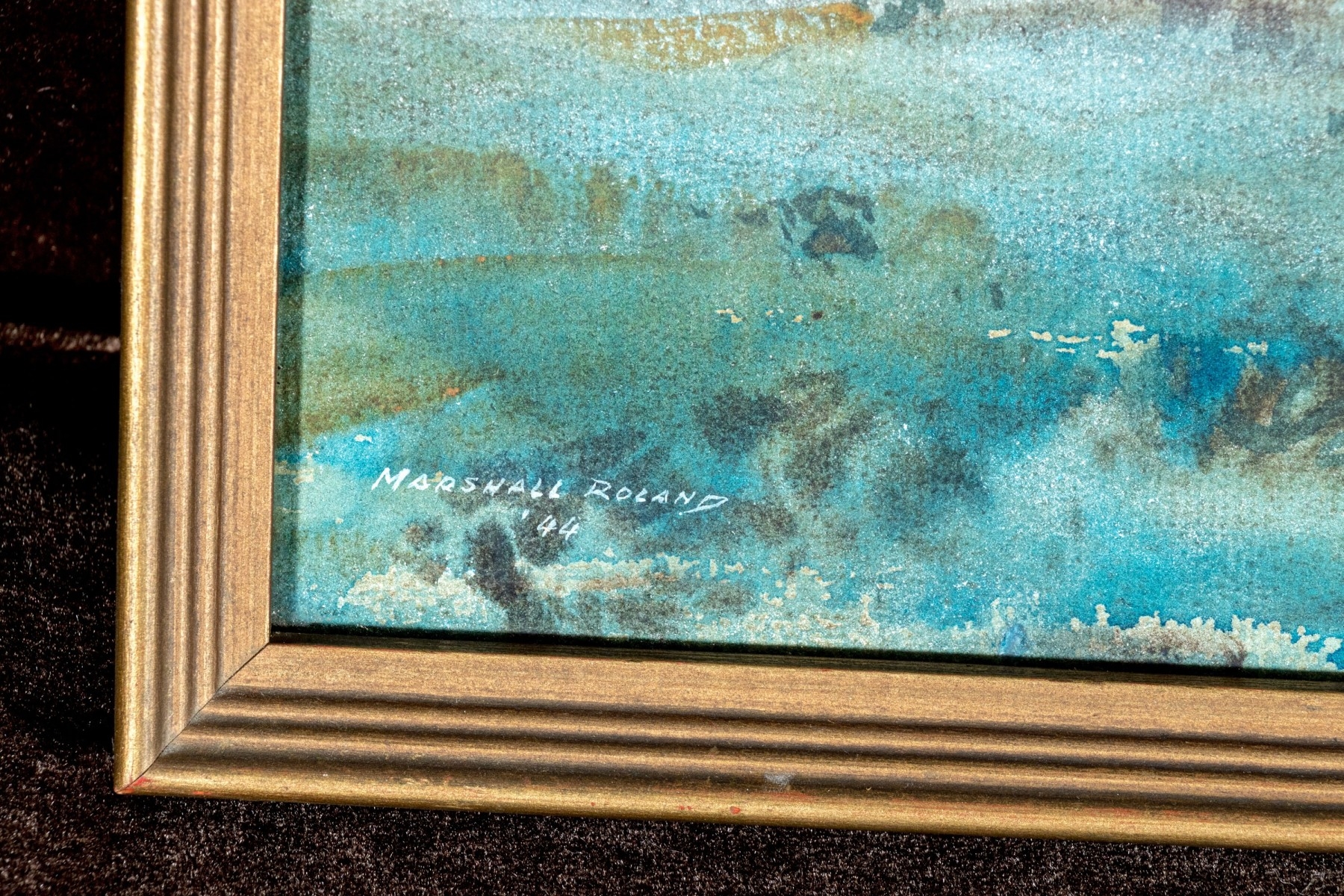 Artwork by Marshall Roland, Landscape, Made of Watercolor On Paper