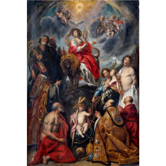 Triunfo de la Eucaristía - Jacob Jordaens