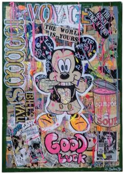 Mickey Mouse-themed painting - Daniela Balmes