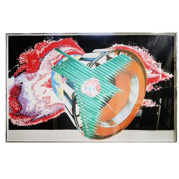 James Rosenquist | Space Dust (1989) | MutualArt