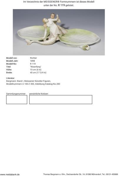 Artwork by Chris Richter, Nixenfang, Made of Porcelain