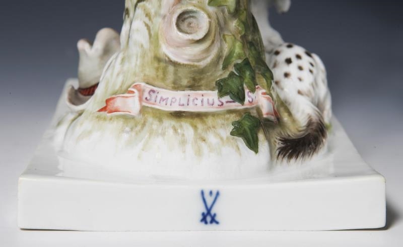 Artwork by Willi Münch-Khe, Simplicius Simplicissimus, Made of Porcelain