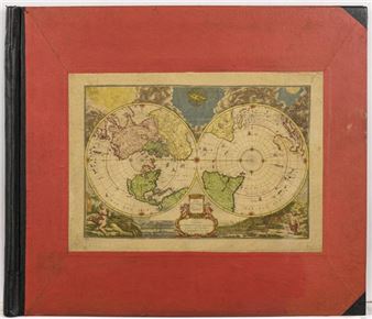 Mappe mit Landkarten - Gerard Valck