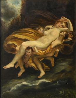Die Entführung der Psyche - Pierre-Paul Prud'hon