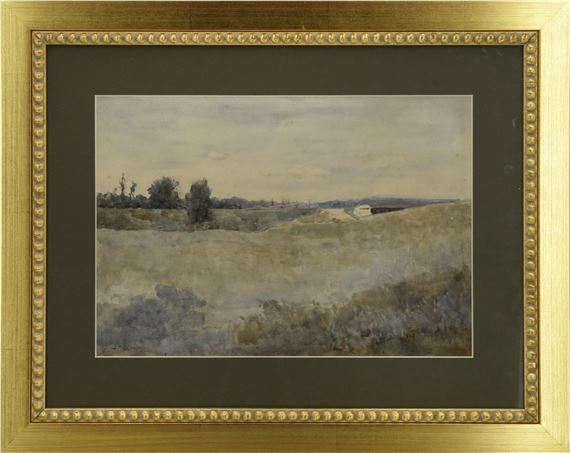 Mglisty pejza - Stanisław Masłowski