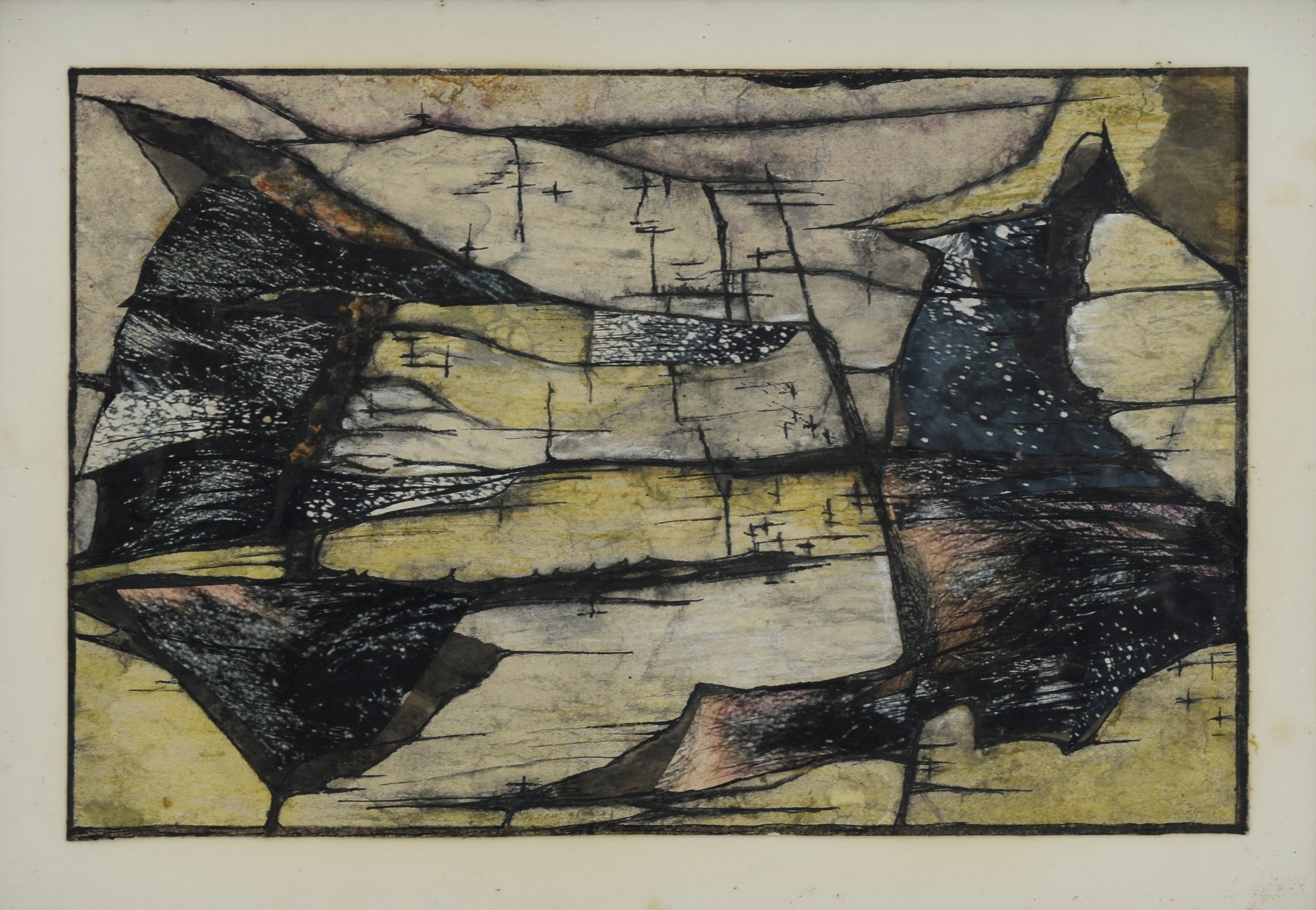 Artwork by Helena Sułkowska-pawlik, Szermierka halnego, Made of mixed media