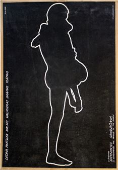 Poster original drawing 83 - Leonard Laganovskis