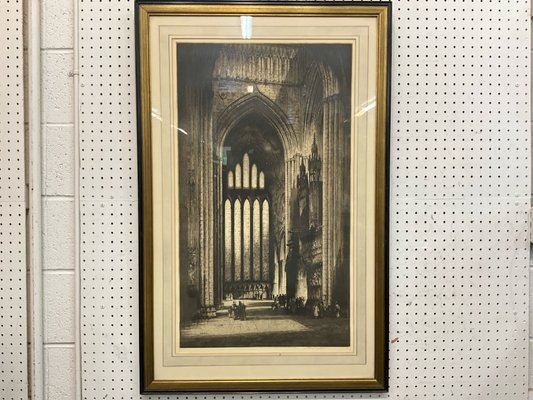 Albany E. Howarth | Interior of the York Minster Cathedral | MutualArt