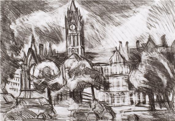 Albert Square, Manchester by Jackie Wagg, 2013