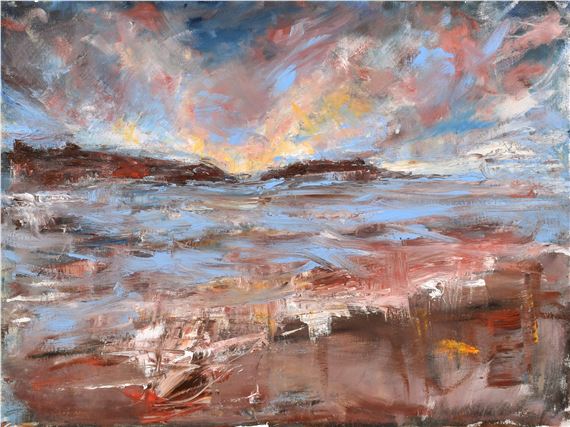 Puffin Island From Llanfairfechan - Louise Morgan