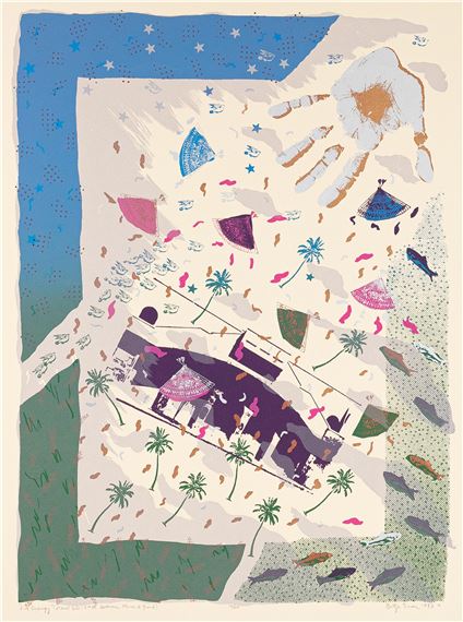 L.A. Energy (Mural Site: 5th Street between Flower and Grand) - Betye Saar