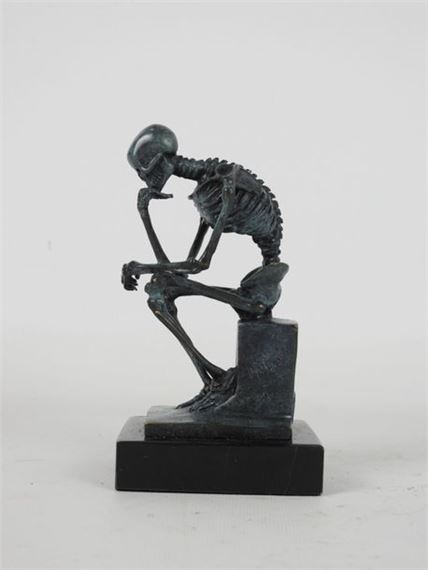Milo Martin | Skeleton of the Thinker | MutualArt