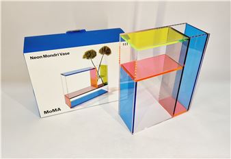 NEON MONDRI VASE - Frank Kerdil