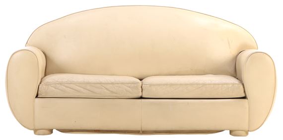 French Art Deco two-place sofa bed - Rene Drouet