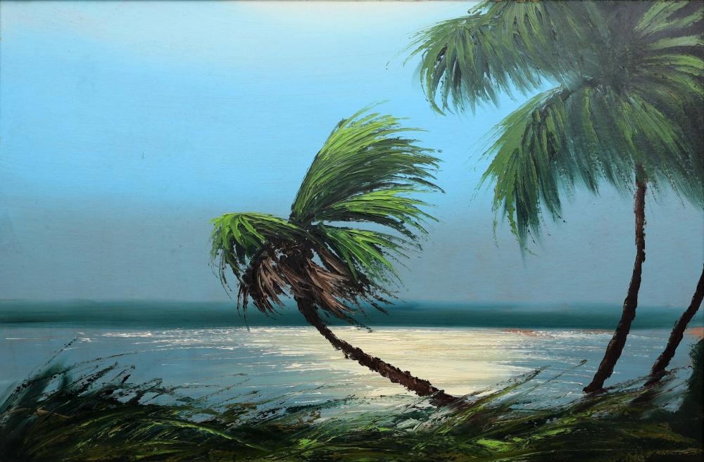 Artwork by Alfred Hair, MOONLIGHT SERENADE, Made of Oil On Linen