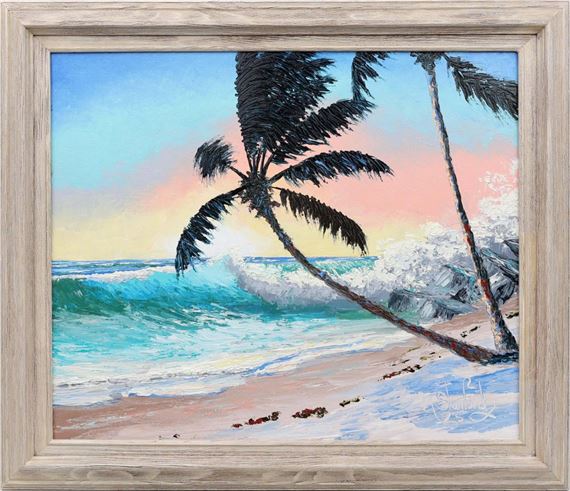 Windy Day at Beach by Mark Stanford