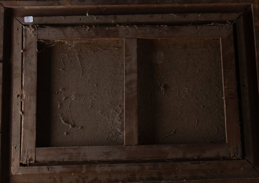 Artwork by Francis Garat, Plage sur la côte normande, Made of oil on canvas