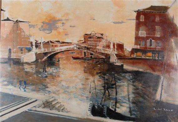 La fin du jour [Venise by Michel Rodde