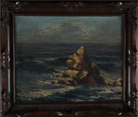 Les vagues - Edouard Mandon