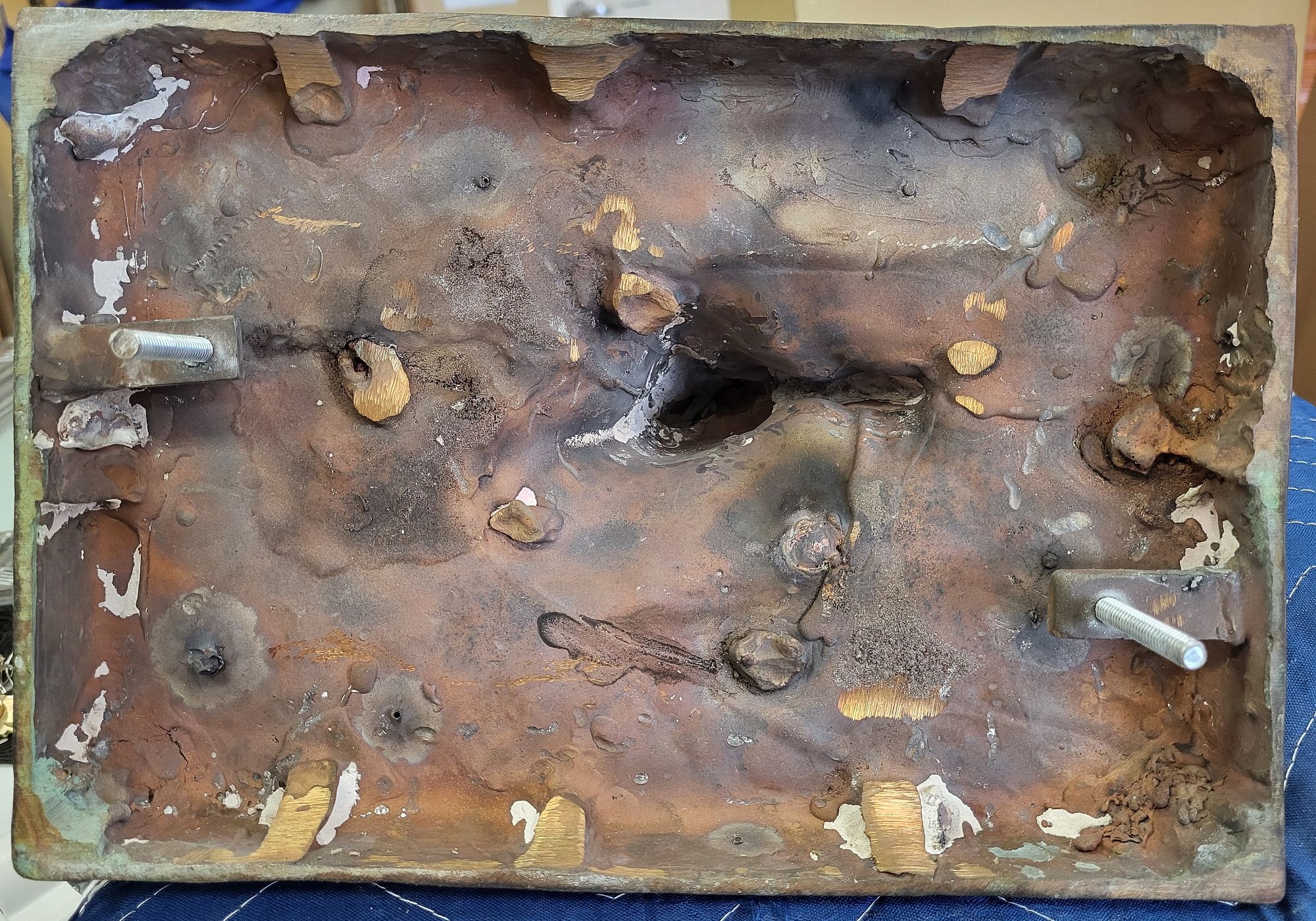 Artwork by John Quincy Adams Ward, The Indian Hunter, Made of Bronze