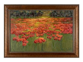 Yuri Skorupsky
(20th Century)
Poppies in Evening, 2012 - Yuri Skorupsky