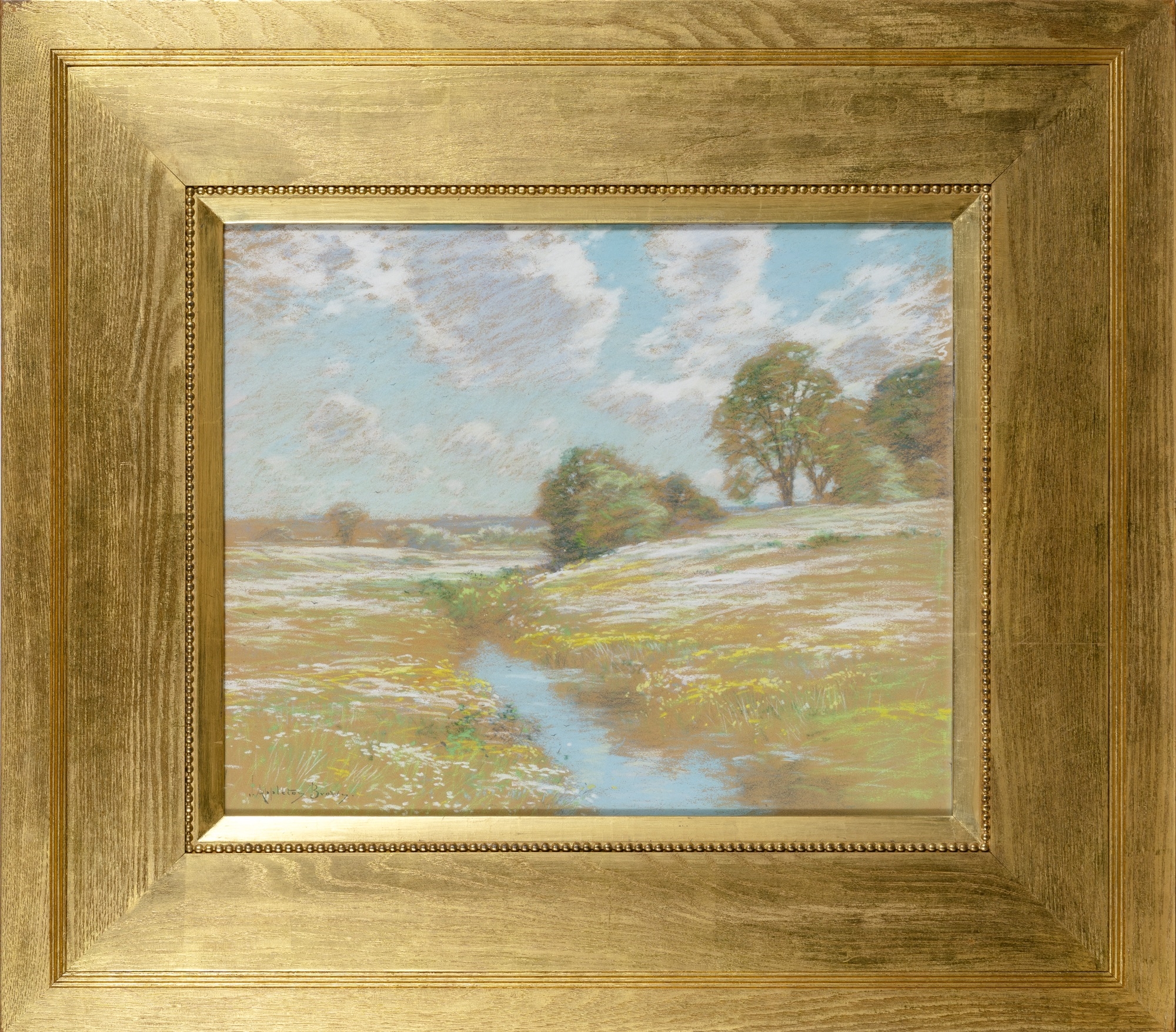 John Appleton Brown | North Shore Marsh View, Summer and Spring ...