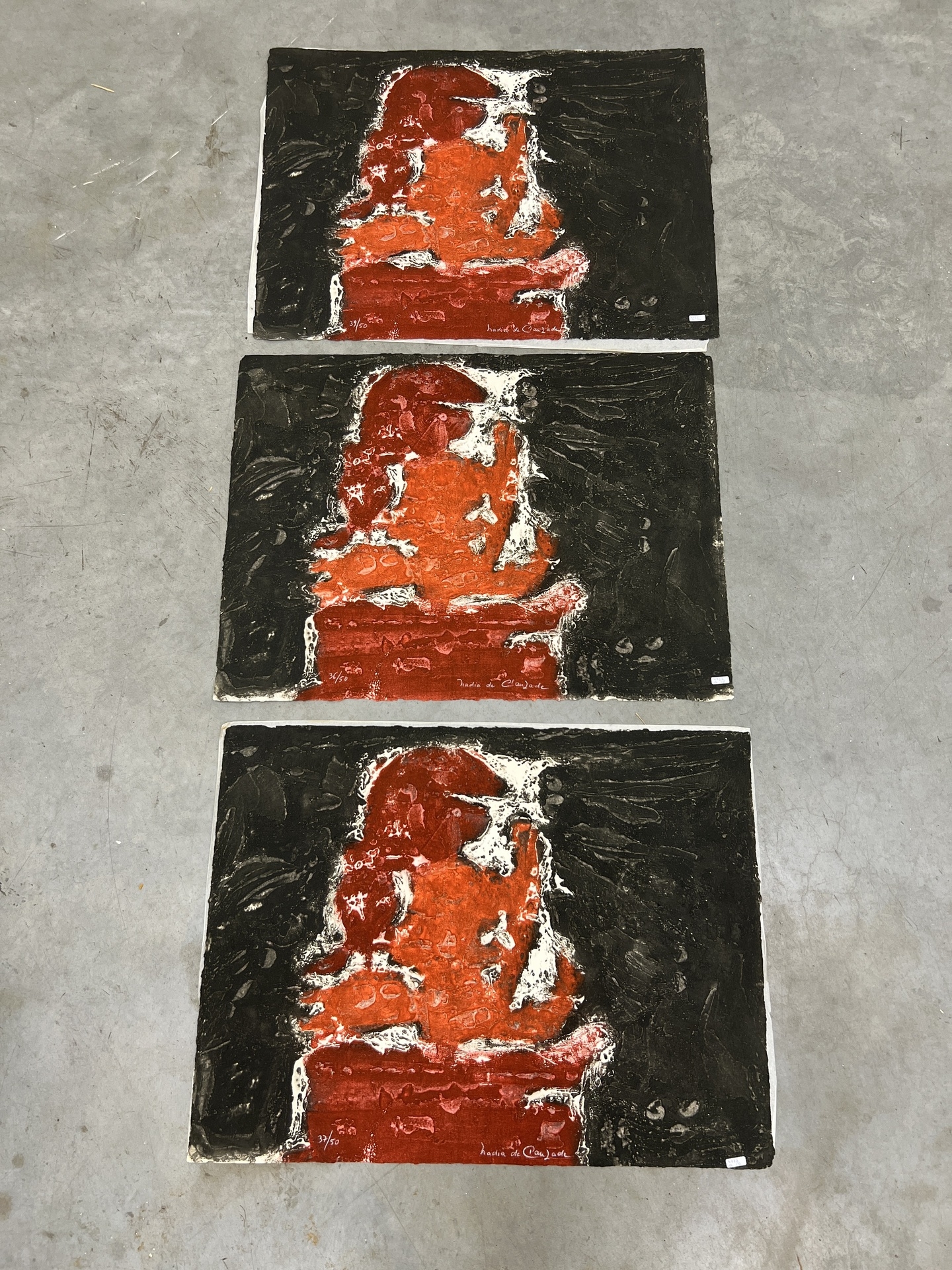 Artwork by Nadia de Clauzade, Untitled, Made of engraving (2)