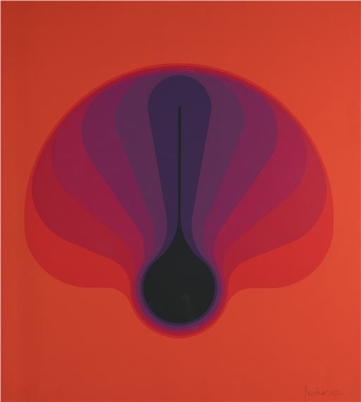Poster Karl Gerstner Polar Blue (1958-59) - Reproduction D'affiche D'exposition MCM