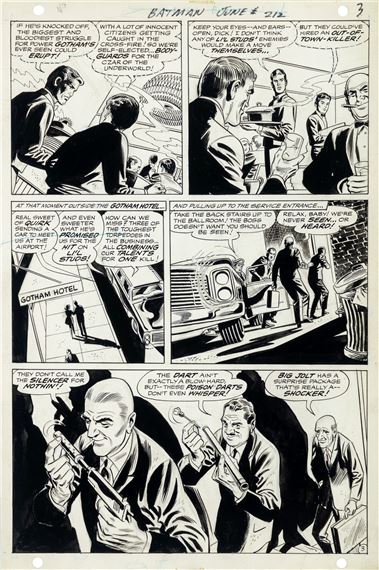 Batman - Baffling Deaths of the Crime-Czar - Irv Novick