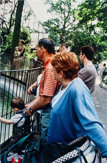 Family in Antwerp Zoo - Dan Graham
